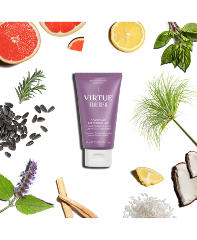 Virtue Flourish Conditioner For Thinning Hair, 2 Oz. In No Color