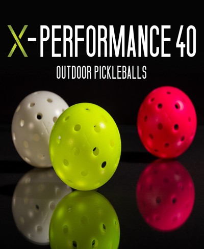 Franklin Sports X-40 Performance Outdoor Pickleballs In Yellow