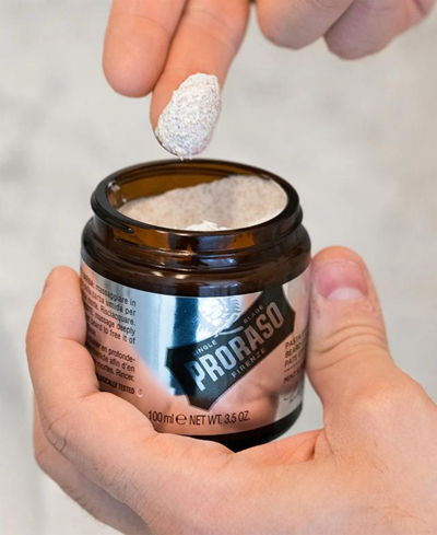 Proraso Exfoliating Beard Paste & Facial Scrub, 3.5 Oz. In No Color