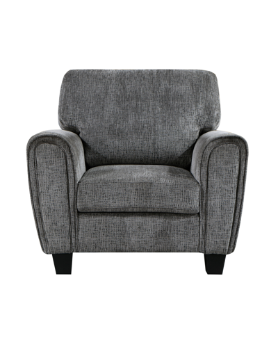 Shop Homelegance White Label Landrum 40" Chair In Dark Gray