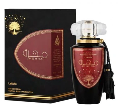 Shop Lattafa Unisex Mohra Edp Spray 3.4 oz Fragrances 6291108735589 In Black