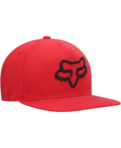 Shop Fox Men's  Red Logo Instill 2.0 Snapback Hat