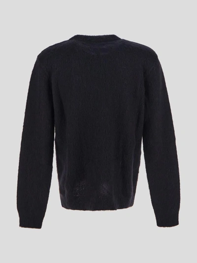 Shop Balmain Sweaters In Noirblanc