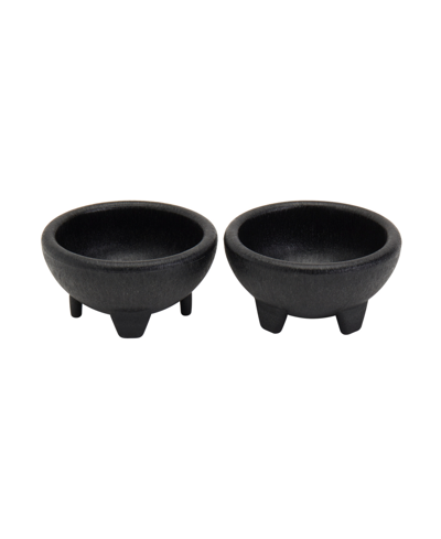 Infuse Latin Cast Iron 8 Piece Fajita Set In Black