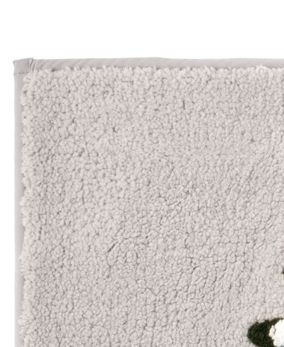 Avanti Winter Tree Bath Rug, 20" X 32" In Gray