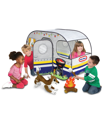 Shop Little Tikes Rv Camper Tent Pretend Play In Multi