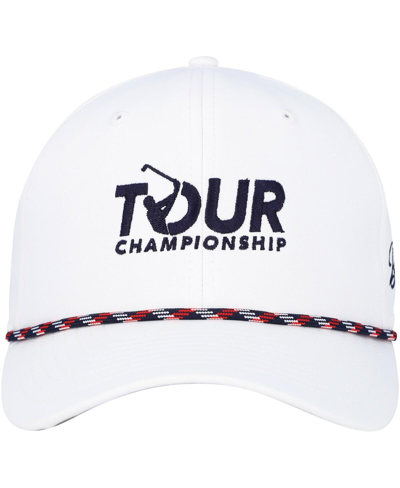 Barstool Golf White Tour Championship Rope Adjustable Hat In White