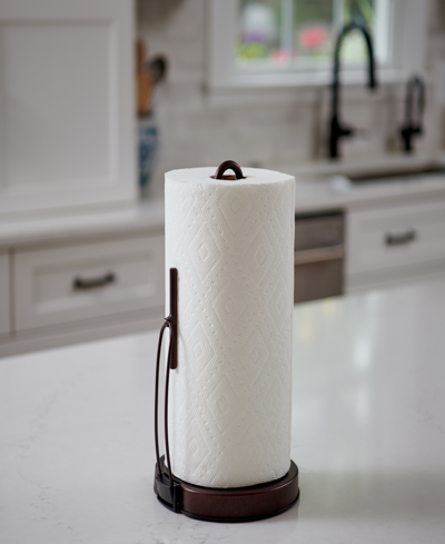 Shop Spectrum Diversified European Tension Paper Towel Holder In Bronze