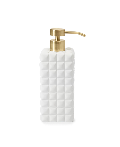 Shop Cassadecor Florence Lotion Dispenser In White