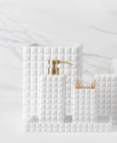 Cassadecor Florence Lotion Dispenser In White