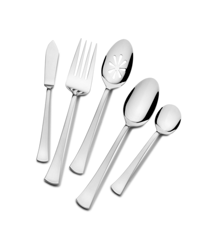 Shop International Silver Fulton Satin 18.0 Stainless Steel 51 Piece Flatware Set, Service For 8