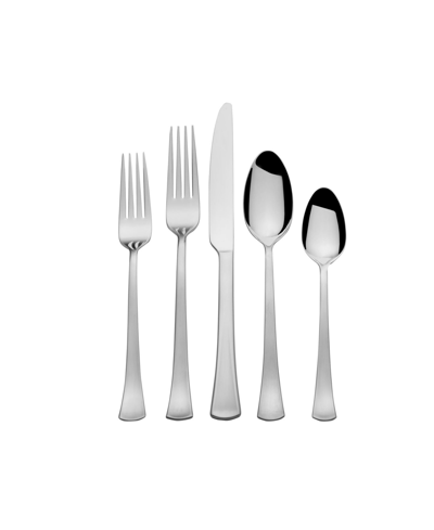 Shop International Silver Fulton Satin 18.0 Stainless Steel 51 Piece Flatware Set, Service For 8