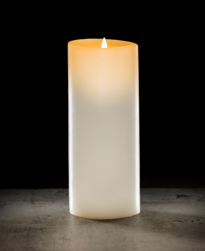 Shop Seasonal Classic Motion Flameless Candle 4 X 10 In Ivory