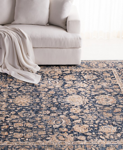 Ralph Lauren Celia Lrl1335n 5'3" X 7'6" Area Rug In Navy
