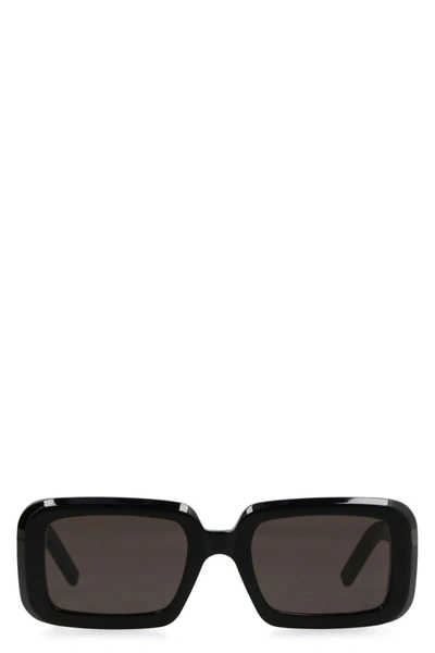Shop Saint Laurent Sl 534 Sunrise Sunglasses In Black