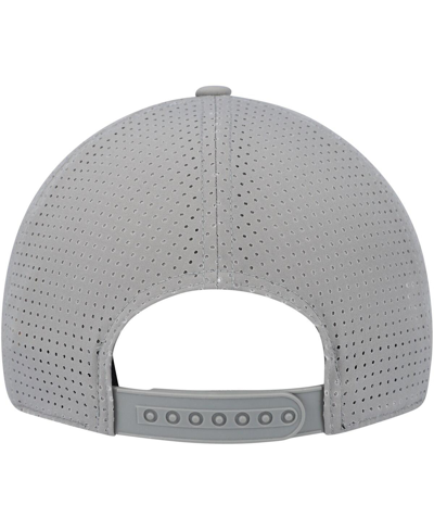 American Needle Men's  Gray Mack Trucks Super Tech Valin Trucker Snapback Hat In Gray