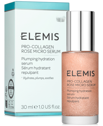 Shop Elemis Pro-collagen Rose Micro Serum In Pink