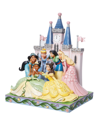 Shop Jim Shore Princess Group In Front Of Castle Figurine In Multi