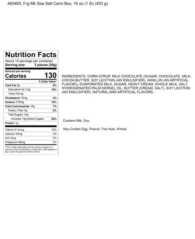 Frango Chocolates 3 Pack Holiday 1/3 Lb Wrapped Sea Salt Caramel Milk Chocolates, Created For Macy's In No Color