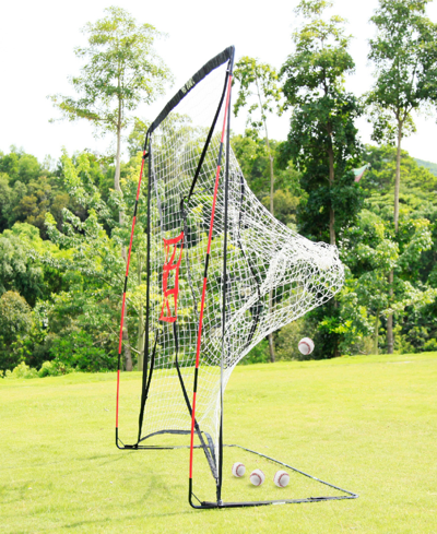 Net Playz Baseball Net, Kids Practice Net, Hitting Pitching Training Aids, Portable, 5' X 5' In Black
