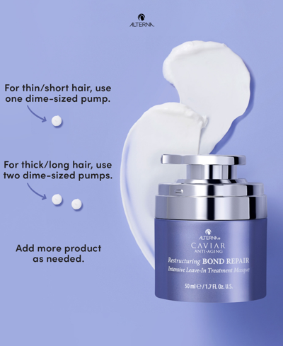 Alterna Caviar Restructuring Bond Repair Masque, 1.7 Oz. In No Color