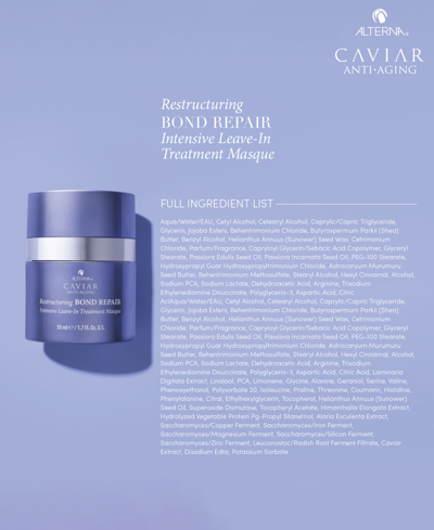 Shop Alterna Caviar Restructuring Bond Repair Masque, 1.7 Oz. In No Color