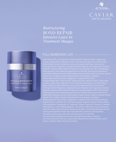 Alterna Caviar Restructuring Bond Repair Masque, 1.7 Oz. In No Color