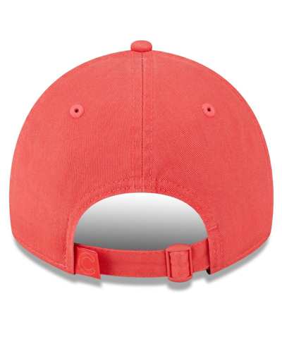 Shop New Era Women's  Red Chicago Cubs Lava Core Classic 9twenty Snapback Hat