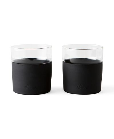 Shop Rabbit Freezable Whiskey Glasses, Set Of 2 In Black