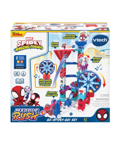 Shop Vtech Spidey And His Amazing Friends Marble Rush Go-spidey-go Set In Multicolor