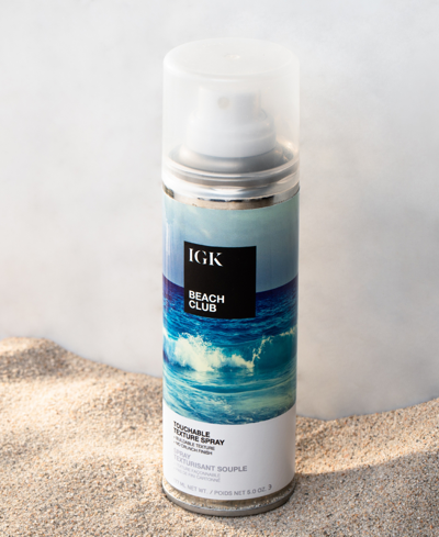 Shop Igk Hair Beach Club Touchable Texture Spray In No Color