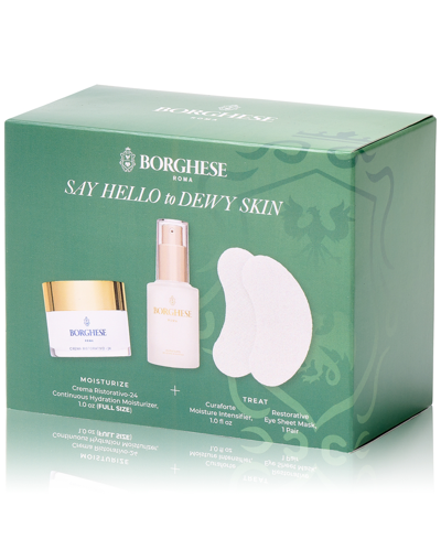 Shop Borghese 3-pc. Say Hello To Dewy Skin Skincare Set In No Color