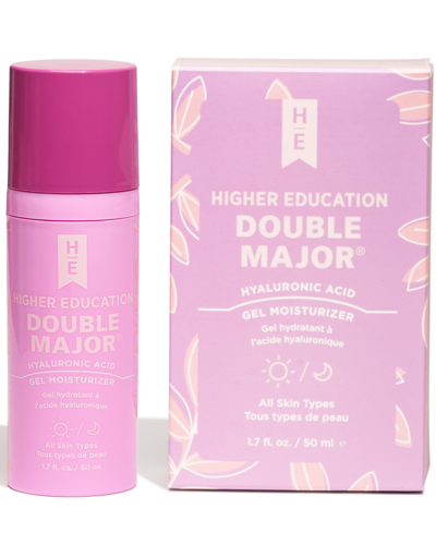 Shop Higher Education Skincare Double Major Hyaluronic Acid Gel Moisturizer, 1.7 Fl. Oz. In No Color