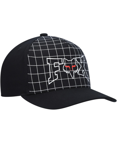 Shop Fox Big Boys And Girls Black  Celz Flexfit Hat