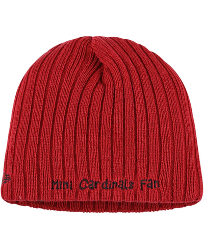 New Era Infant Boys And Girls  Cardinal Arizona Cardinals Mini Fan Beanie In Cardinal