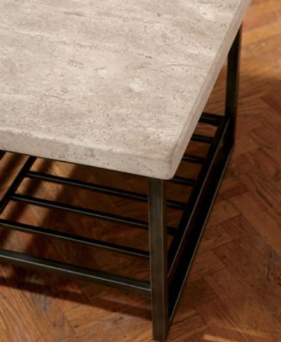 Macy's Capri Living Room Collection In Alabaster
