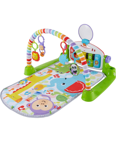 Shop Fisher Price Deluxe Kick Play Piano Gym, Musical Newborn Toy In Multi-color