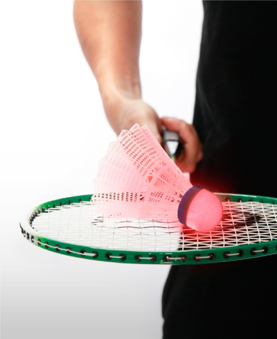 E-jet Sport Badminton Net Outdoor Game, Badminton Set, Rackets Shuttlecocks Combo For Kids Family Portable, No T In Green
