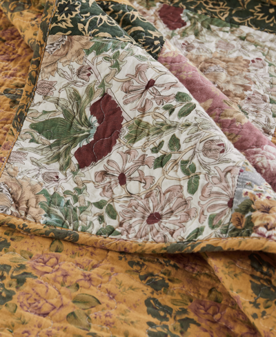Greenland Home Fashions Antique Chic Cotton Authentic Patchwork 4 Piece Quilt Set, Twin/twin Xl In Multi