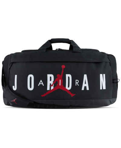 Jordan Big Boys Velocity Duffle Bag In Black