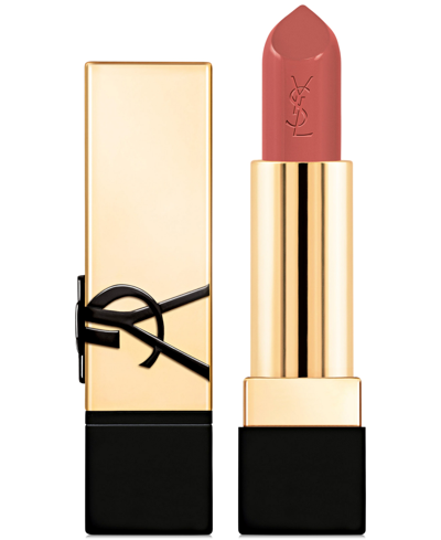 Shop Saint Laurent Rouge Pur Couture Satin Lipstick In N Nude Instinct - Mauve Nude