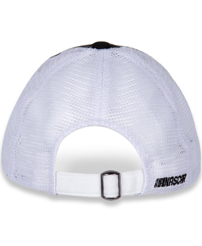 Checkered Flag Sports Women's  Black, White Name And Number Adjustable Hat In Black,white