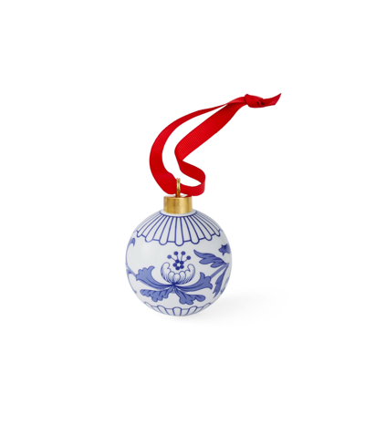 Spode Blue Italian Baubles, Set Of 3 In Blue