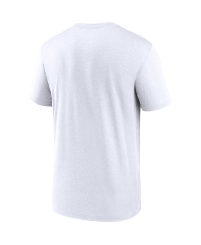 Shop Nike Men's  White Los Angeles Chargers Icon Legend Performance T-shirt
