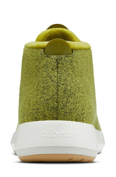 Shop Allbirds Mizzle Wool Runner Up Sneaker In Hazy Lime/ Natural White