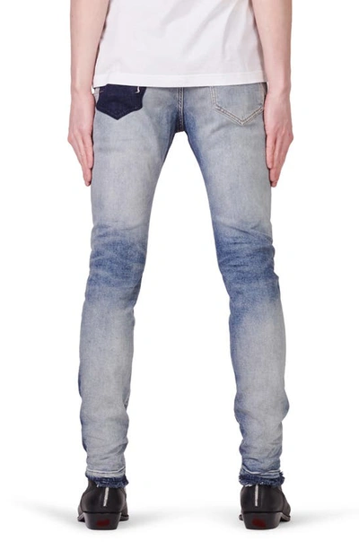 Shop Purple Brand Low Rise Skinny Jeans In Four-pocket Indigo