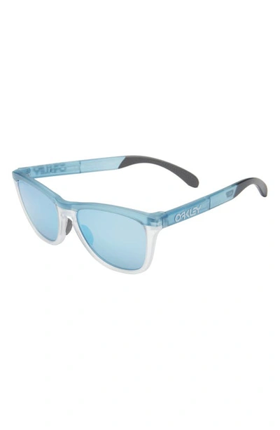 Oakley Frogskins™ Polarized Prizm™ Keyhole Sunglasses In Dark Grey