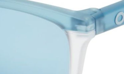 Oakley Frogskins™ Polarized Prizm™ Keyhole Sunglasses In Dark Grey