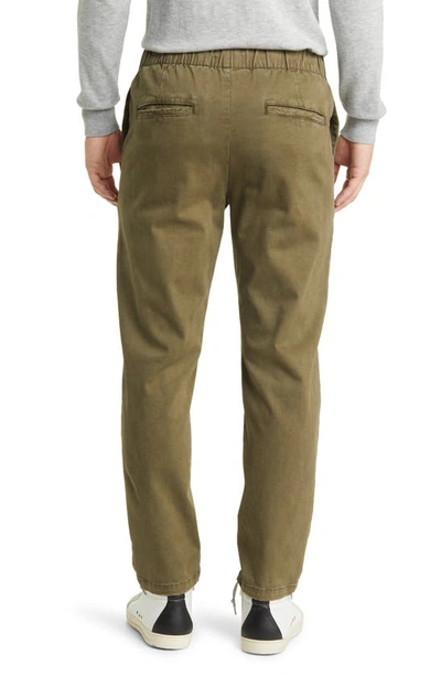 Shop Rails Julian Cotton Blend Pants In Moss