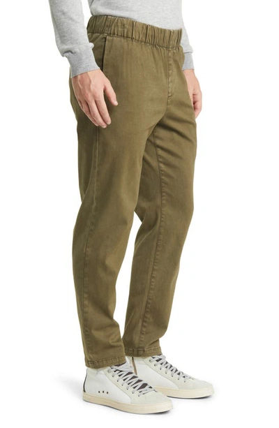 Shop Rails Julian Cotton Blend Pants In Moss